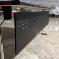 Meubles de bureau commerciaux modernes personnalisés, table rectangulaire pliable LX IBM avec tableau pour les événements de salle de conférence et de banquet