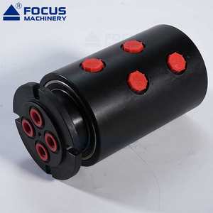 Raccords pivotants multi-circuits haute pression à 4 voies pour huile hydraulique et air - Product Image 1