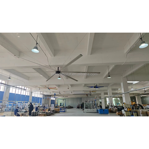 Amthi 12ft 14ft công nghiệp hvls Quạt thông gió AC/DC động cơ điều khiển từ xa khổng lồ trần điện quạt lớn cho kho khách sạn - Product Image 3