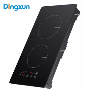 Bán Hàng Nóng 3400W Được Xây Dựng Trong 2 Burner Cảm Ứng Đung Bếp Điện Xách Tay Cho Hộ Gia Đình Ngoài Trời Khách Sạn Sử Dụng - Product Image 1