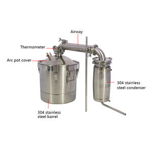 20L30L50L70L304 ev küçük bira makinesi otomatik kızartma likör buharda ekipmanları çok fonksiyonlu fotoğraf makinesi paslanmaz çelik - Product Image 2