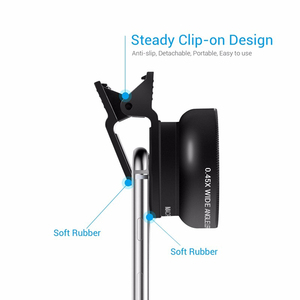 Ống Kính Máy Ảnh Kẹp Thông Dụng 2022 Trên Điện Thoại Di Động Ống Kính Macro Góc Siêu Rộng 0,45x Cho Bộ Ống Kính <span class=keywords><strong>iPhone</strong></span> Và <span class=keywords><strong>Android</strong></span> - Product Image 3