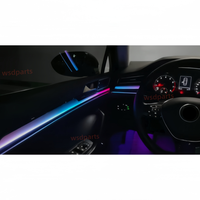Pour Volkswagen VW Passat B8 / Arteon / Variant : Bande lumineuse LED décorative pour éclairage d'ambiance intérieur de voiture