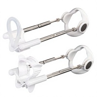 Kit d'extension et de traction du pénis, pompe à pénis en silicone étanche, dispositif d'entraînement à la traction réglable et portable pour hommes