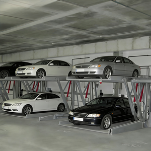 Pont élévateur hydraulique à 2 colonnes pour stationnement automobile, certifié CE, capacité de charge 2000 kg, alimentation 220V/380V - Product Image 4