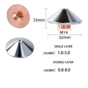 Bán Buôn 2.0Mm D32Mm CNC Thép Carbon Sợi Laser Đầu S28 Gốm Vòi Phun Cho Nhanh Chóng Cắt Điều Kiện Mới - Product Image 4