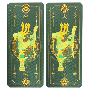 Custom Sublimation Chinese Style High-Quality Bookmark Sanxingdui Plastic Book Card - Product Image 4
