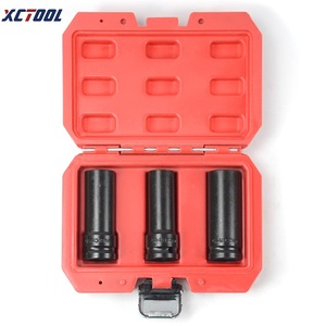 XCTOOL Auto Tools 3PCs 1/2 "Dr. Dañado Rueda Tuerca Remover Socket Sets Car Repair Tool <span class=keywords><strong>Kit</strong></span> XC3263 - Product Image 2