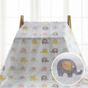 2 capas de bambú orgánico certificado gots <span class=keywords><strong>aden</strong></span> y <span class=keywords><strong>anais</strong></span> muselina del bebé mantas animales niño niña - Product Image 6