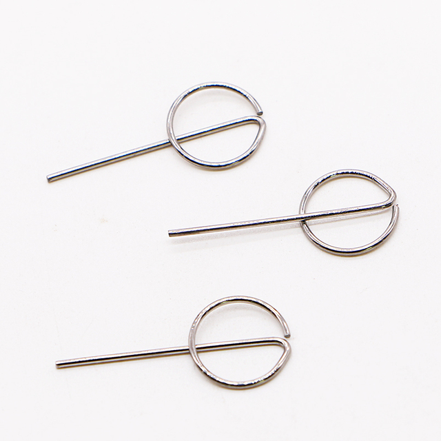 Poding Sim Card Pin Tray Removal Eject Pin Key Tool Stainless Steel Needle for iPhone Samsung Needle Pin PD-SCP-06