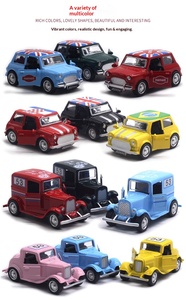 LASIVE TOYS Modellini in Scala 1:43 di Moto, Triciclo, Taxi, Auto e Bus in Lega con Retrocarica, Giocattoli per Bambini, Vendita all'Ingrosso, Auto Retrò Carine in Metallo Pressofuso - Product Image 6