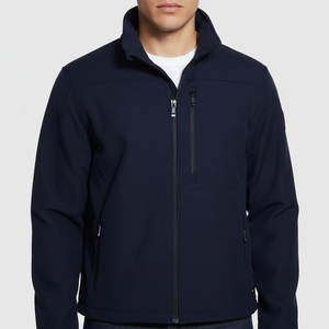 Gilet softshell extérieur pour hommes de qualité supérieure veste utilitaire sans manches imperméable coupe-vent doublé polaire pêche camping chasse - Product Image 1