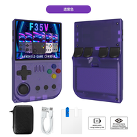 Nouvelle console de jeu portable F35V open-source, jeux 3D nostalgiques PSP, machine d'arcade rétro portable