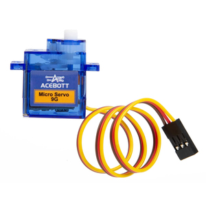 Acebott เกียร์พลาสติก3.3-5V 180 ° ผลิตในจีนหุ่นยนต์หมุนอย่างต่อเนื่องรถมินิ SG90ขนาดเล็กเซอร์โวมอเตอร์ดิจิตอลขนาดเล็กสำหรับ <span class=keywords><strong>Arduino</strong></span> - Product Image 1