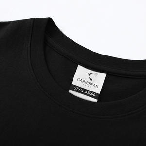 T-shirt en coton 100% imprimé sur demande, style décontracté à manches courtes, taille européenne, motif personnalisé, BY39000 POD - Product Image 3