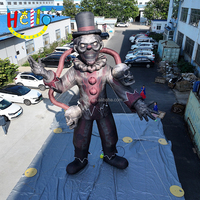Modèle de zombie gonflable de grande taille pour le festival d'Halloween, démon gonflable, vampire à vendre