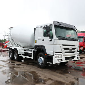 中国SINOTRUK HOWOコンクリートミキサートラック6x4ヘビーデューティ10ホイール12立方メートルディーゼルエンジンセメント混合トラック - Product Image 6