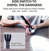 La lampe torche LED de type batterie SC la moins chère, fournie directement par l'usine, à haute luminosité