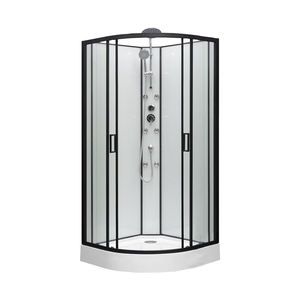 Hardware Accessoires Bad Luxe Ce Badkamer 6Mm Moderne Abs Aluminium Sector Glijdende Dubai Blauwe Film Doucheruimte Arc Cicco - Product Image 6