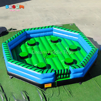 Jeu interactif gonflable extérieur de sport de fusion de jeu de vente de la Chine
