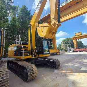 Excavatrice CAT329E d'origine, 29 tonnes, avec godet de 1,45 m³ de capacité, excavatrice sur chenilles d'occasion, modèle CAT329, 90 % neuve. - Product Image 3