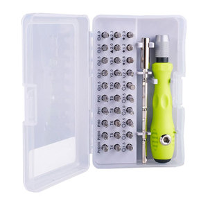 32 in 1 Multifunctional <b>Screwdriver</b> <b>Set</b> Household Tool Disassembly and Assembly Multi-purpose Galvanizing Bit Myj-s12 Myj-s12 My - Product Image 1