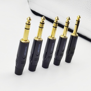 Connecteur de câble audio pour haut-parleur de mixeur de haute qualité, connecteur mâle TRS 6,35 mm, prise jack OFC pour mixeur de guitare, prise stéréo <span class=keywords><strong>1</strong></span>/4 <span class=keywords><strong>pouce</strong></span> - Product Image 4