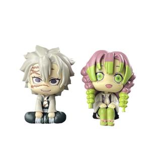 MR Promotion Exceptionnelle : Ensemble de Figurines PVC <span class=keywords><strong>Chibi</strong></span> <span class=keywords><strong>Demon</strong></span> <span class=keywords><strong>Slayer</strong></span> - Kanroji Mitsuri, Shinazugawa Sanemi - Modèle Anime de Collection en Boîte Colorée - Product Image 5