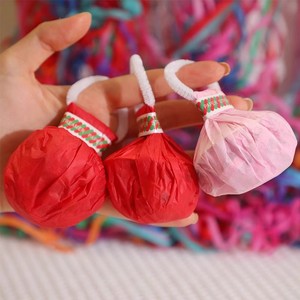 Guirnalda de Papel para Lanzar a Mano en Celebraciones de Boda, Fuegos Artificiales con Cintas de Colores, Hecha a Mano, Portátil, 8 cm - Product Image 1