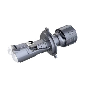 Lampe frontale de moto automatique LED H4 H7 ampoules de phares avec mini ampoule de lentille de projecteur Canbus No Erro - Product Image 2