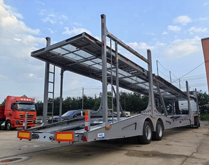 Offre Spéciale Vente Directe en Gros Semi-Remorques Porte-Véhicules en Acier pour 8 à 16 Voitures et Remorques Porte-Auto à Vendre - Product Image 2