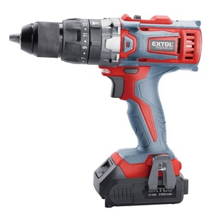 8891804 EXTOL 20V Li-ion(2x) 20/40Nm Battery Cordless Hand Power Taladro Impact Drill Machine - Product Image 1