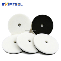 EVERTOOL Tampons de polissage en mousse pour le detailing automobile 3 pouces, 6 pouces, 9 pouces, tampons de polissage pour perceuse, tampons de polissage pour l'entretien des voitures, applicateur en éponge