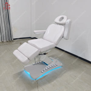 Tienda De Tatuajes de Podología médica moderna blanca giratoria, silla estética, salón de belleza, cama Facial, tratamiento de Spa eléctrico, mesa de masaje - Product Image 3