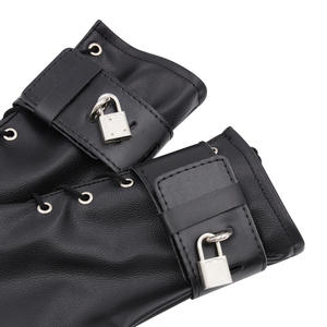 Gants de poing BDSM avec serrure SM Bondage Sex Toy gants érotiques contraintes extrêmes pattes de chien pour hommes femmes - Product Image 3