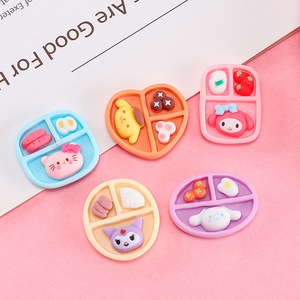 Molde de resina para caja bento de animales de dibujos animados, mini kit de manualidades para arte coleccionable hecho a mano. - Product Image 1