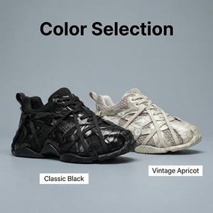 Zapatillas Chunky de Cuero Genuino para Hombre, Diseño Popular que Combina Estilos Retro y Contemporáneos, Cuero Premium (6-8cm) - Product Image 6