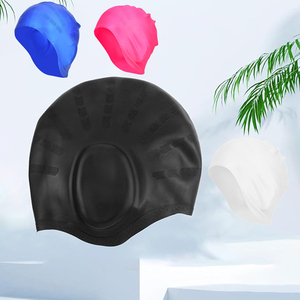 Gorro <span class=keywords><strong>de</strong></span> natación elástico, gorro deportivo <span class=keywords><strong>de</strong></span> silicona <span class=keywords><strong>para</strong></span> nadar, gorro <span class=keywords><strong>protector</strong></span> <span class=keywords><strong>de</strong></span> orejas cómodo elástico <span class=keywords><strong>para</strong></span> el cabello <span class=keywords><strong>para</strong></span> <span class=keywords><strong>piscina</strong></span> - Product Image 5