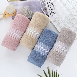 Serviettes de bain en coton tissé de luxe personnalisées, couleur unie, brodées, épaisses, pour la maison et l'hôtel - Product Image 3