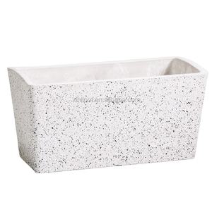 Bon marché Prix pour Vente Jardinière Plante Pots De Fleurs pour Plante <span class=keywords><strong>Rectangulaire</strong></span> En <span class=keywords><strong>Plastique</strong></span> Grande Décoration Extérieure Jardin Pot Planteur - Product Image 4