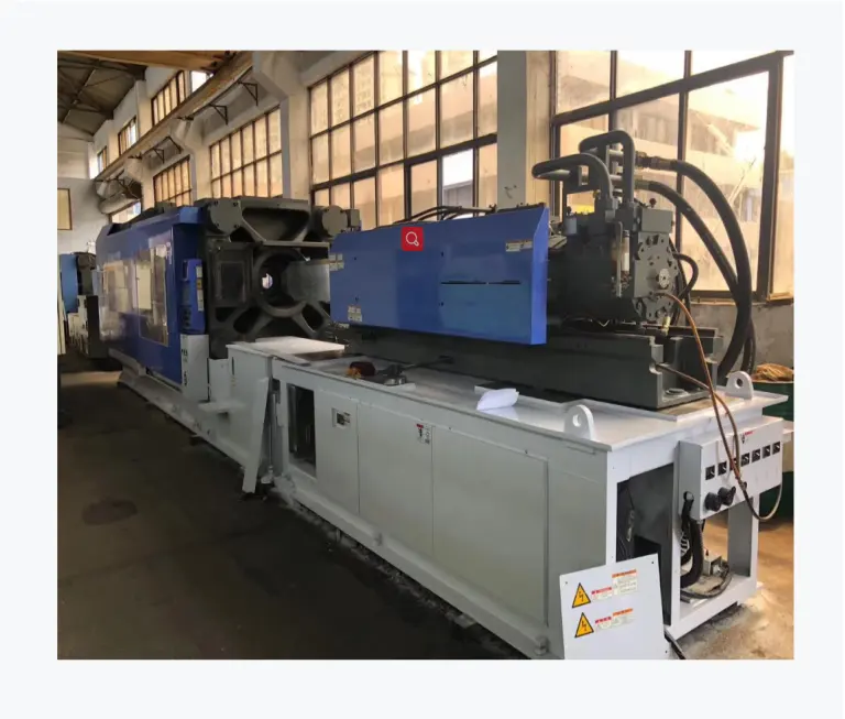 used plastic NISSEI Japan JSW 850T injection moulding machine with low price