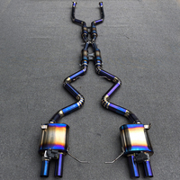 Système d'échappement Catback Valvetronic en titane haute performance avec silencieux à valves pour BMW M3 E90 E92 E93