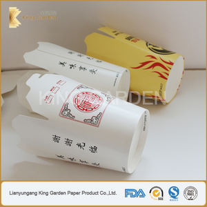 Caja Bento desechable biodegradable impresa personalizada para restaurante, almuerzo para llevar, logotipo personalizado para Fideos, <span class=keywords><strong>sushi</strong></span> y azúcar - Product Image 5