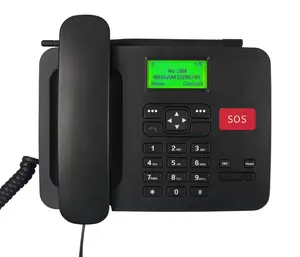 OEM ODM 2G 3G 4G GSM LTE VoLTE CAT1 chiamata telefono fisso senza fili 2.2 pollici con SIM Card SMS telefono Cordless