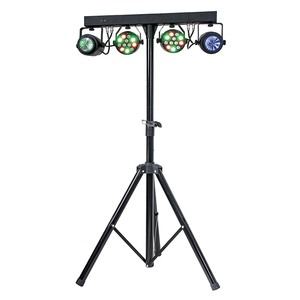 Kit d'éclairage LED pour bar de fête, faisceau, <span class=keywords><strong>spot</strong></span>, lavage, stroboscope, ensemble de projecteurs LED, système d'éclairage, ensemble d'éclairage de bar DJ - Product Image 4