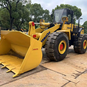 Chargeuse sur pneus Komatsu WA380 d'occasion, très demandée, capacité 16 tonnes, moteur de haute qualité, pompe hydraulique Moog, prix bas, Shanghai - Product Image 1