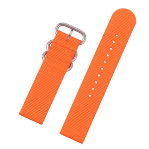 EACHE de alta calidad 20mm 22mm 24mm tejida Zulú de Nylon correa de reloj - Product Image 6