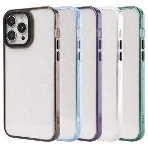 Precio al por mayor nuevo 1,5mm TPU material acrílico cubierta del teléfono carcasas para celulares fundas de teléfono móvil para <span class=keywords><strong>iPhone</strong></span> 13 <span class=keywords><strong>14</strong></span> - Product Image 1