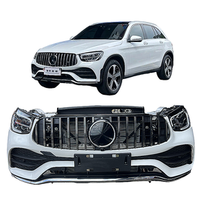 Kit de pare-chocs avant de haute qualité pour <span class=keywords><strong>Mercedes</strong></span>-Benz <span class=keywords><strong>GLC</strong></span> W253 <span class=keywords><strong>AMG</strong></span> avec radiateur, phares et calandre - Product Image 5