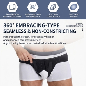 Cinturón de Soporte Ajustable para <span class=keywords><strong>Hernia</strong></span> <span class=keywords><strong>Inguinal</strong></span>, Correa de Fijación para <span class=keywords><strong>Hernia</strong></span> <span class=keywords><strong>Inguinal</strong></span> para Hombres, Mujeres, Ancianos y Adultos - Product Image 4